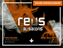 Tablet Screenshot of kapsalonreus.nl